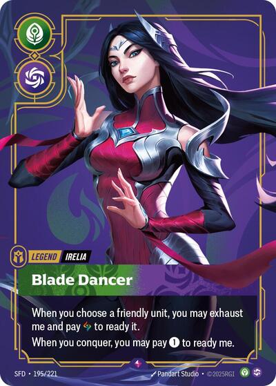 Irelia Blade Dancer (Spiritforged) Near Mint Foil