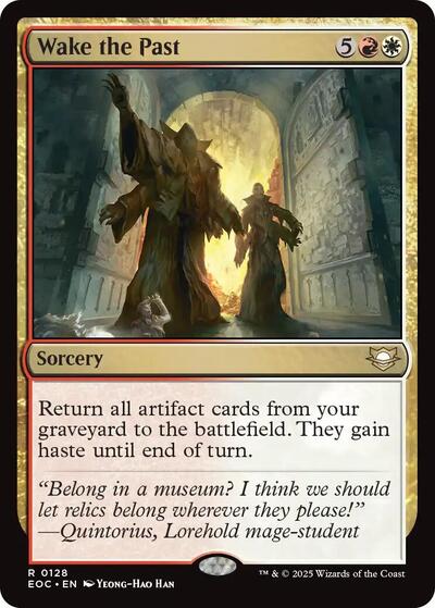 Wake the Past (Commander: Edge of Eternities) Near Mint