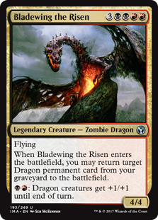 Bladewing the Risen (Iconic Masters) Light Play