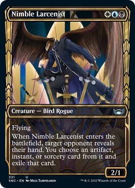 Nimble Larcenist (Showcase) (Streets of New Capenna) Near Mint Foil