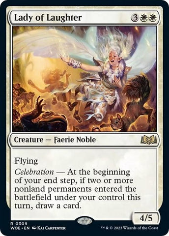 Lady of Laughter (Wilds of Eldraine) Near Mint