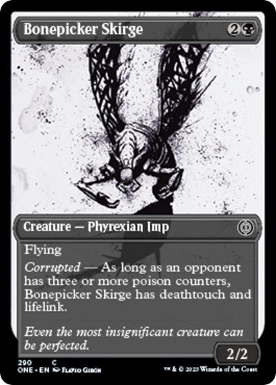 Bonepicker Skirge (Showcase) (Phyrexia: All Will Be One) Near Mint Foil