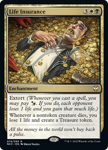 Life Insurance (Commander: Streets of New Capenna) Near Mint
