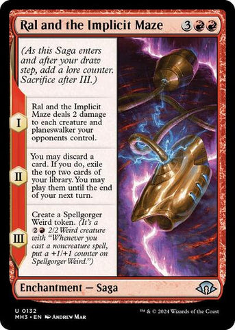 Ral and the Implicit Maze (Modern Horizons 3) Near Mint