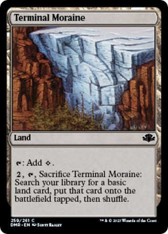 Terminal Moraine (Dominaria Remastered) Near Mint Foil