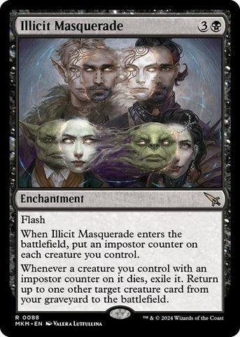 Illicit Masquerade (Murders at Karlov Manor) Near Mint