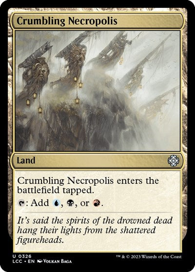 Crumbling Necropolis (Commander: The Lost Caverns of Ixalan) Near Mint