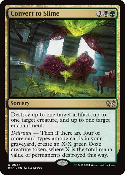 Convert to Slime (Commander: Duskmourn: House of Horror) Near Mint