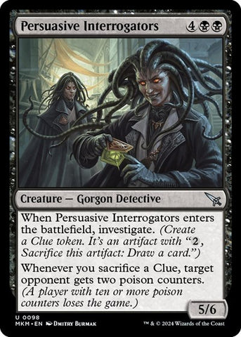 Persuasive Interrogators (Murders at Karlov Manor) Near Mint Foil