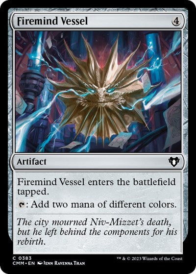 Firemind Vessel (Commander Masters) Near Mint