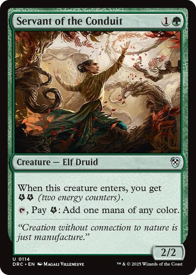 Servant of the Conduit (Commander: Aetherdrift) Near Mint