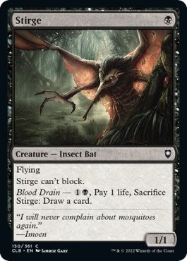 Stirge (Commander Legends: Battle for Baldur's Gate) Near Mint Foil