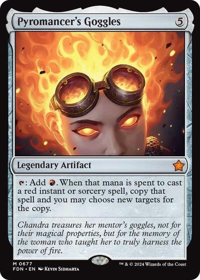 Pyromancer's Goggles (Foundations) Near Mint