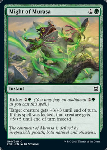 Might of Murasa (Zendikar Rising) Near Mint Foil