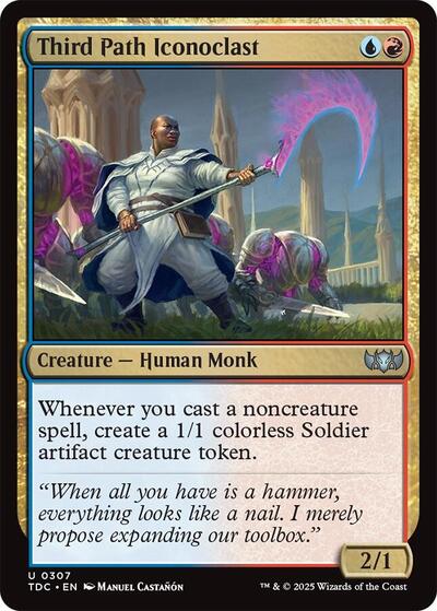 Third Path Iconoclast (Commander: Tarkir: Dragonstorm) Near Mint