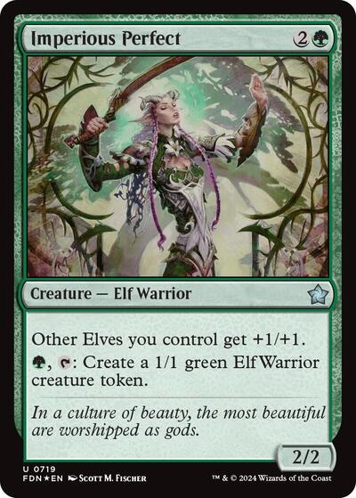 Imperious Perfect (Foundations) Near Mint Foil