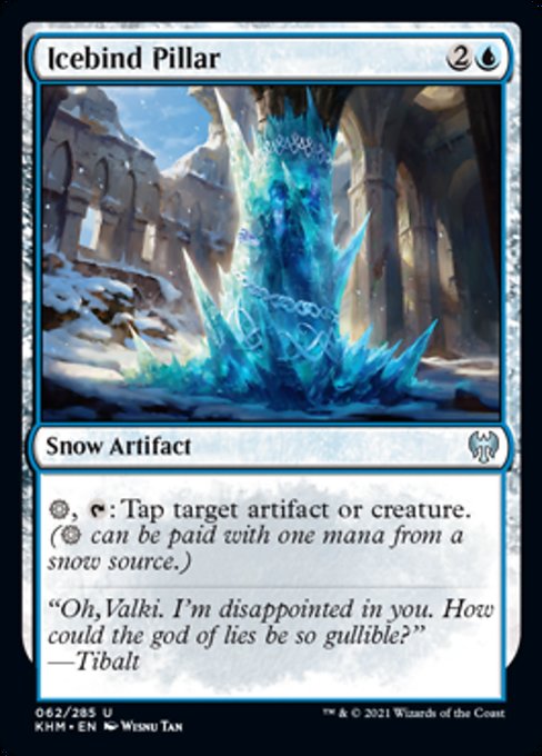 Icebind Pillar (Kaldheim) Near Mint Foil