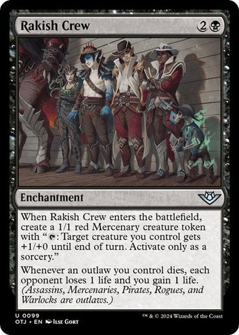 Rakish Crew (Outlaws of Thunder Junction) Near Mint