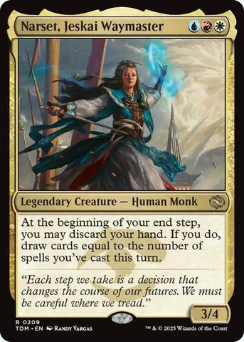 Narset, Jeskai Waymaster (Tarkir: Dragonstorm) Near Mint Foil