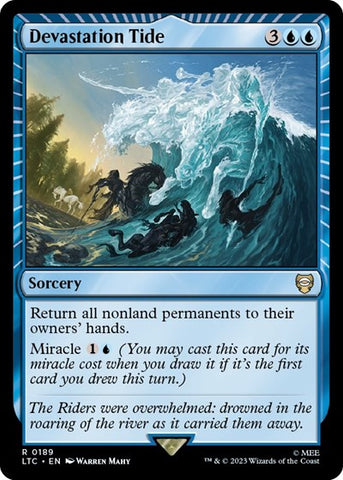 Devastation Tide (Commander: The Lord of the Rings: Tales of Middle-earth) Near Mint