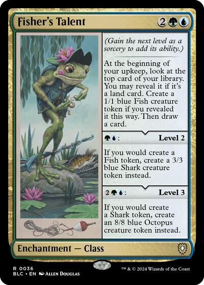Fisher's Talent (Commander: Bloomburrow) Near Mint