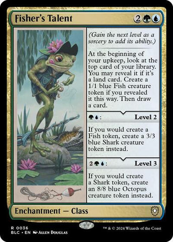 Fisher's Talent (Commander: Bloomburrow) Near Mint