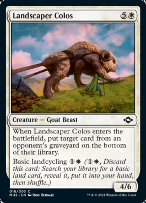 Landscaper Colos (Modern Horizons 2) Near Mint Foil