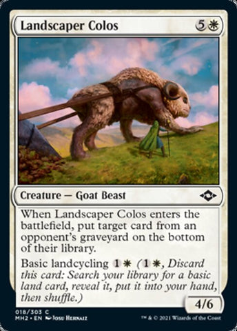 Landscaper Colos (Modern Horizons 2) Near Mint Foil
