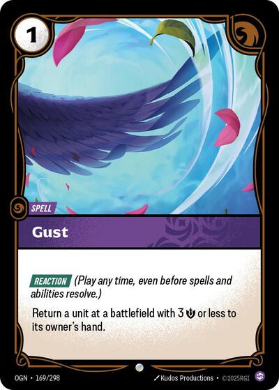 Gust (Origins) Near Mint Foil