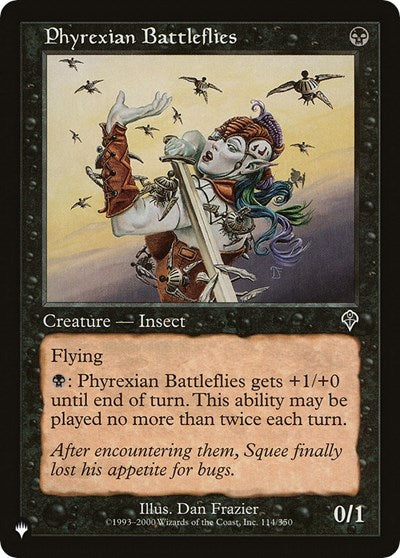 Phyrexian Battleflies (The List) Near Mint