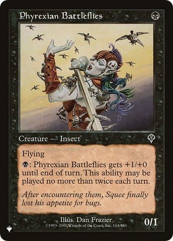 Phyrexian Battleflies (The List) Near Mint