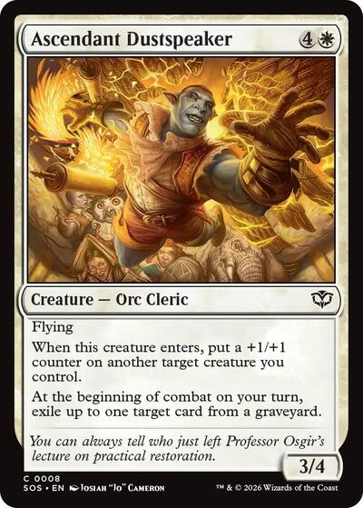 Ascendant Dustspeaker (Secrets of Strixhaven) Near Mint Foil