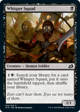 Whisper Squad (Ikoria: Lair of Behemoths) Near Mint Foil