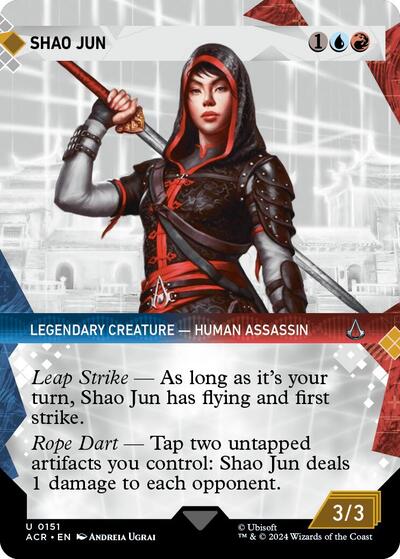 Shao Jun (Showcase) (Universes Beyond: Assassin's Creed) Near Mint Foil