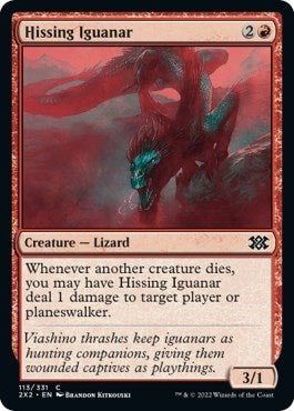 Hissing Iguanar (Double Masters 2022) Near Mint