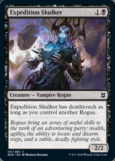 Expedition Skulker (Zendikar Rising) Near Mint Foil
