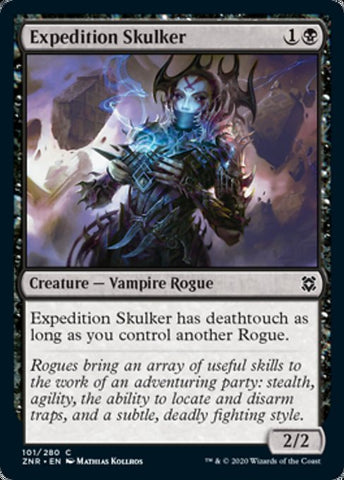 Expedition Skulker (Zendikar Rising) Near Mint Foil