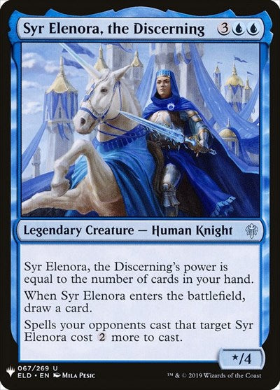 Syr Elenora, the Discerning (Mystery Booster) Near Mint