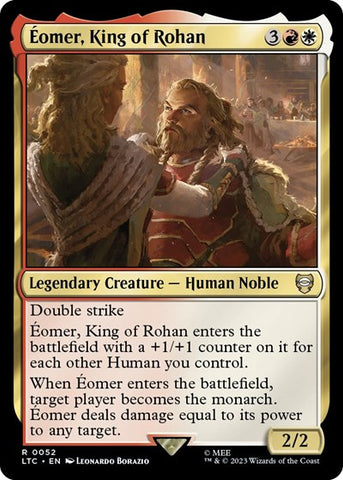 Eomer, King of Rohan (Commander: The Lord of the Rings: Tales of Middle-earth) Near Mint