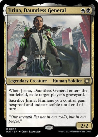 Jirina, Dauntless General (March of the Machine: The Aftermath) Near Mint