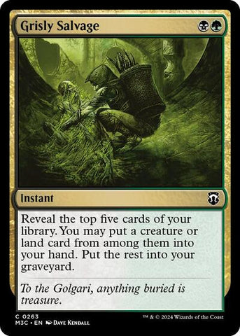 Grisly Salvage (Commander: Modern Horizons 3) Near Mint