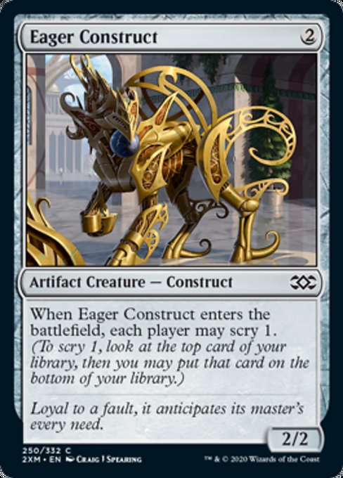 Eager Construct (Double Masters) Near Mint