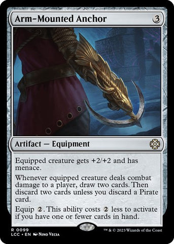 Arm-Mounted Anchor (Commander: The Lost Caverns of Ixalan) Near Mint
