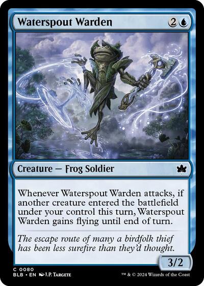 Waterspout Warden (Bloomburrow) Near Mint Foil