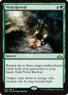 Vivid Revival (Guilds of Ravnica) Near Mint Foil
