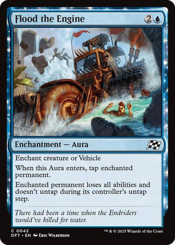 Flood the Engine (Aetherdrift) Near Mint Foil