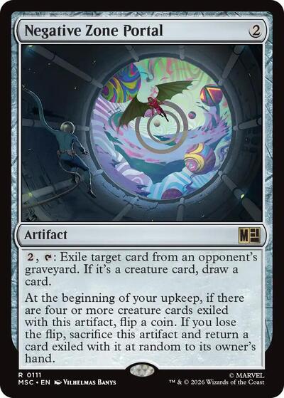 Negative Zone Portal (Commander: Marvel Super Heroes) Near Mint