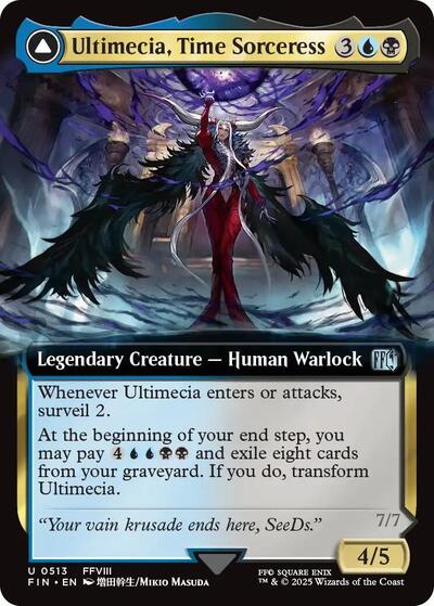 Ultimecia, Time Sorceress (Extended Art) (Universes Beyond: FINAL FANTASY) Near Mint