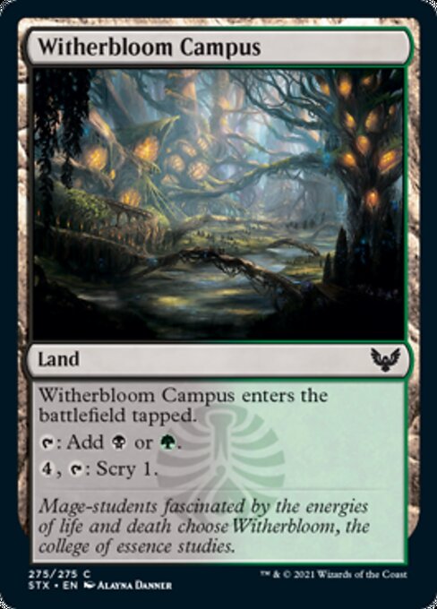 Witherbloom Campus (Strixhaven) Near Mint