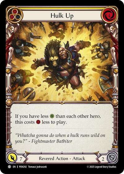 Hulk Up (Yellow) (Compendium of Rathe) Near Mint